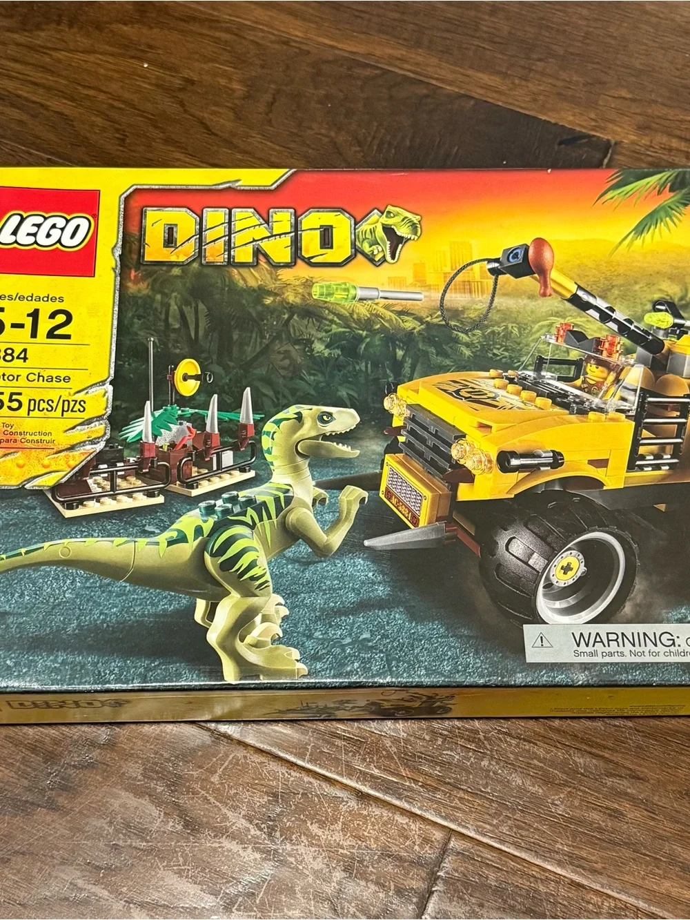 LEGO Dino Raptor Chase 5884 Retired 2012 Building Set New Factory Sealed NIB